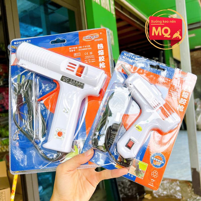 Xưởng MQ _Máy Bắn Keo Nến Silicon Trắng To Và Nhỏ Loại Xịn Máy Bắn Keo "Điều Chỉnh Nhiệt Độ" Dùng Bắn Keo Nến Bền Bỉ