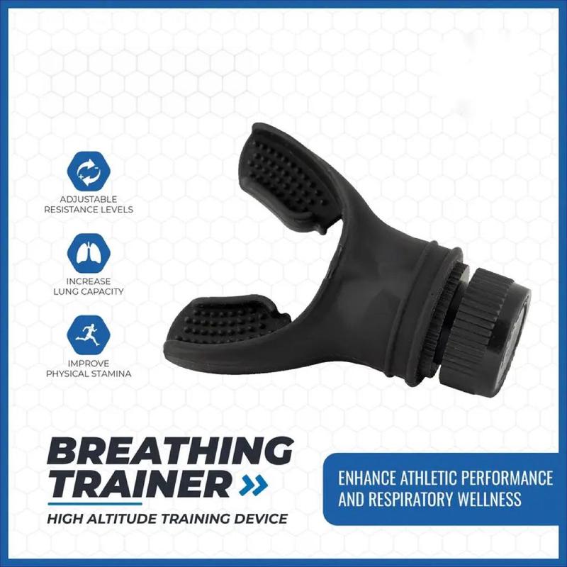 Portable Inhale Respiratory Trainer, Adjustable Resistance Compact Lung Exercise Device, Lung Capacity Training Equipment for Improve Breathing Capacity 7
