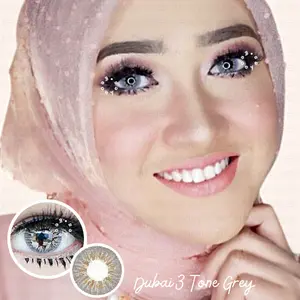 Softlens Dubai 3 Tones Gray (Abu-Abu)