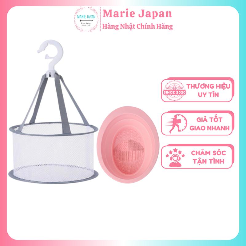 Chậu Làm Sạch Cọ & Giỏ Treo Phơi Khô Cọ Trang Điểm Jary ( Kệ ) 0