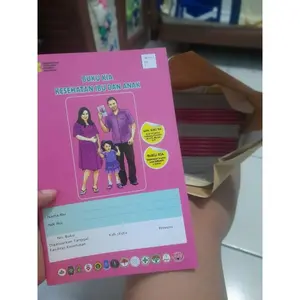 Buku KIA 2023 Kesehatan Ibu dan Anak Edisi Terbaru Kemenkes Kertas Tebal Full Colour - Buku Posyandu