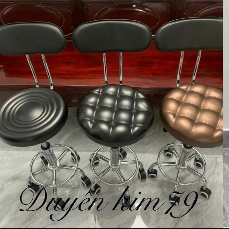 Ghế xoay tựa ,xoay 360 độ dành cho spa ,phun xăm ,thẩm Mỹ,văn phòng …(tựa rời ) 0