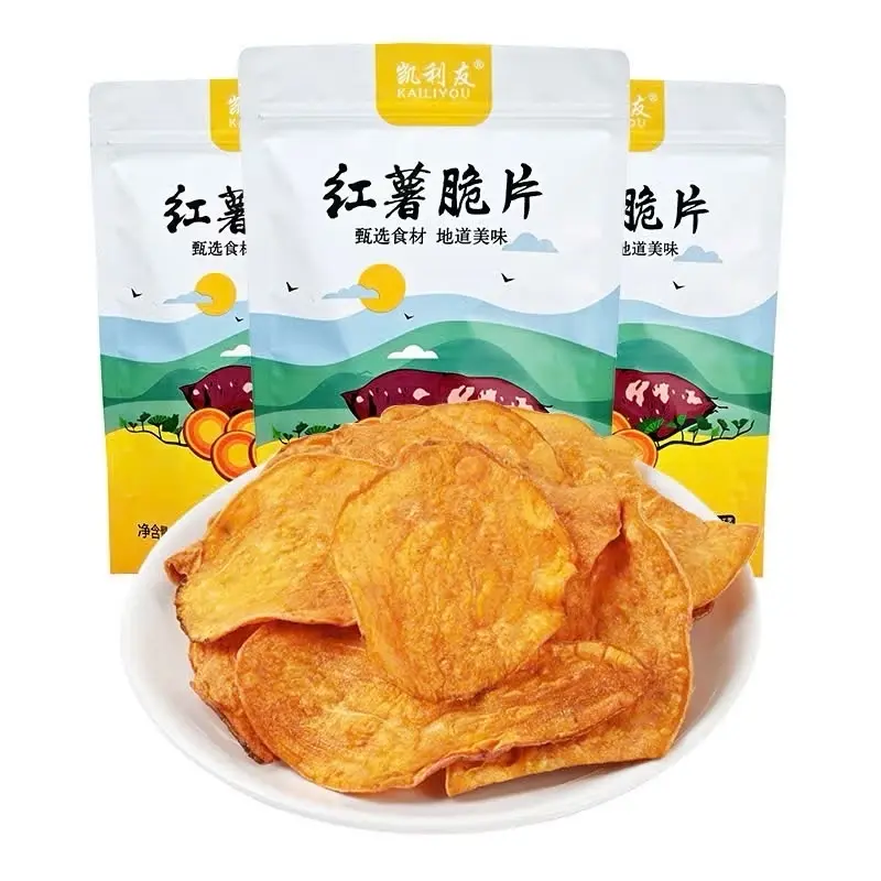 (Combo 3 Gói) Khoai Lang Sấy Giòn Tẩm Mật Ong KAILIYOU - Khoai lang sấy giòn