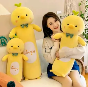 Boneka Guling Bebek 80 CM SNI Piyo Lucky Bahan Yelvo Halus Dan Super Lembut Dolls