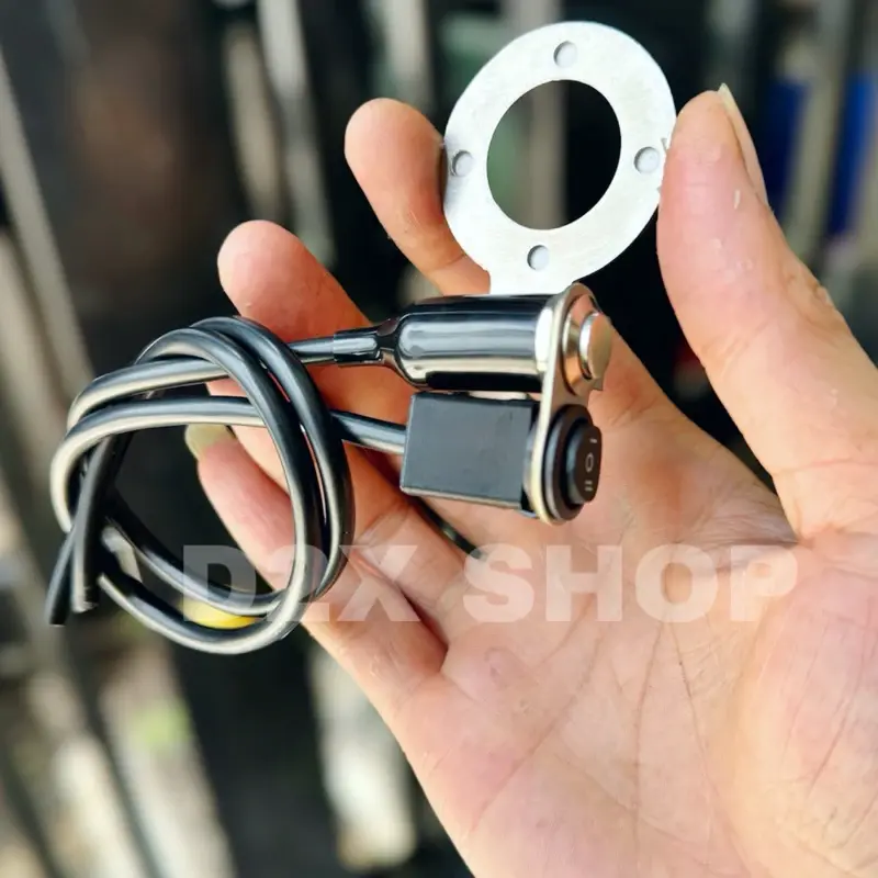 Công Tắc Lắp Ghi Dông Trợ Sáng 2 Màu Cos - Pha - Passing Phụ Kiện - Phụ Tùng 3