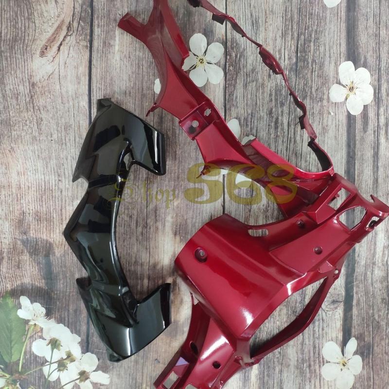 Bộ 3 món ốp đầu xe Wave RSX 110 đời 2010 đến 2012 kèm gáy (4 màu tự chọn) Chất nhựa ABS