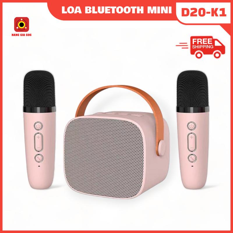 Loa karaoke mini P2-K1 bluetooth thế hệ mới âm thanh ấm, bass mạnh, max loa không rè - Tặng micro không dây Củ Loa Nghe Nhạc