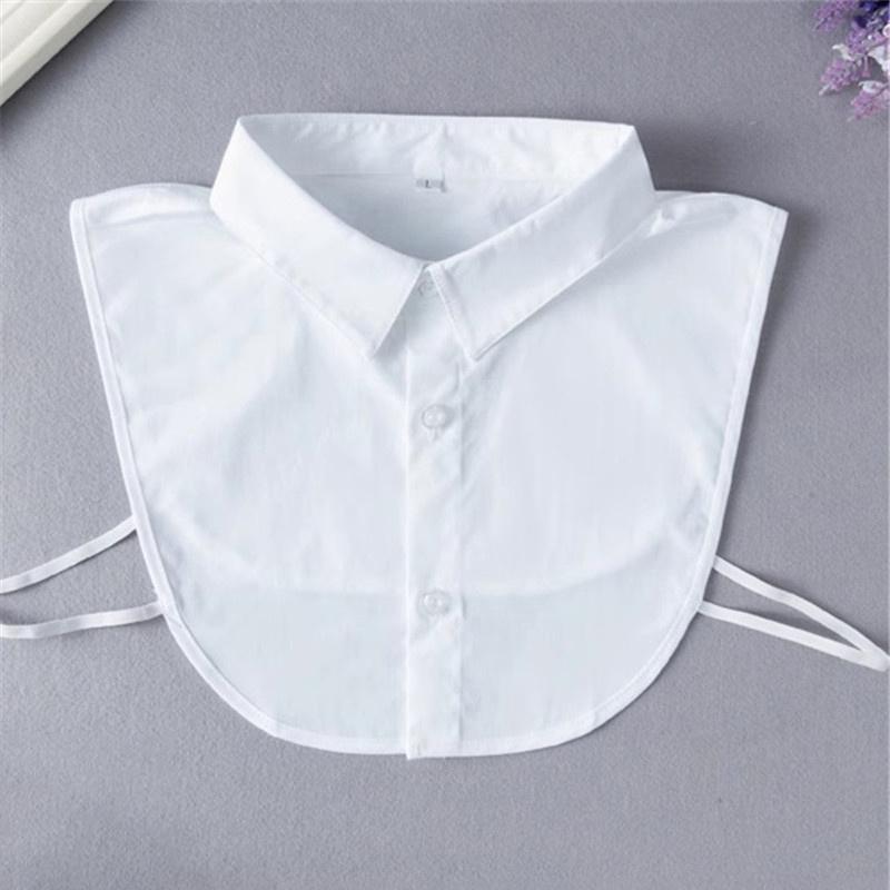 Product Introduction of Cổ Áo Giả Cho Áo Sơ Mi, Cổ Áo Có Thể Tháo Rời, Màu Trơn Cổ Áo Sơ Mi, Thích Hợp Cho Áo Cánh, Dành Cho Nam Và Nữ, Màu Đen Và Trắng, Phụ Kiện Áo Sơ Mi Quần Áo, DropShip 30