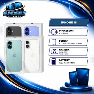 [GADGET X THIA]  iPHONE 16 128GB & 256GB GARANSI RESMI