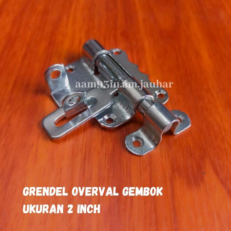 Grendel Overval Overpal Operval Operpal 2 inch tebal 1,5 mm baja - Shop ...