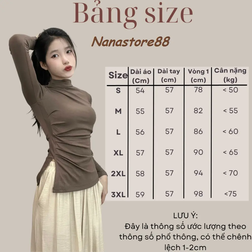 Áo thun nữ dài tay cổ 3 phân nhún sườn xẻ tà, áo thun nữ dài tay Bigsize 222T Cổ Tròn | BigBuy360 - bigbuy360.vn Áo thun nữ dài tay cổ 3 phân nhún sườn xẻ tà, áo thun nữ dài tay Bigsize 222T Cổ Tròn | BigBuy360 - bigbuy360.vn