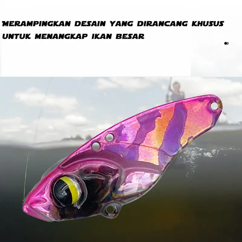 Umpan Casting Umpan Pancing Metal VIB Lure Blade Bait Lure Baits Tembaga Dilapisi Timbal  5g/7g/10g/14g 4