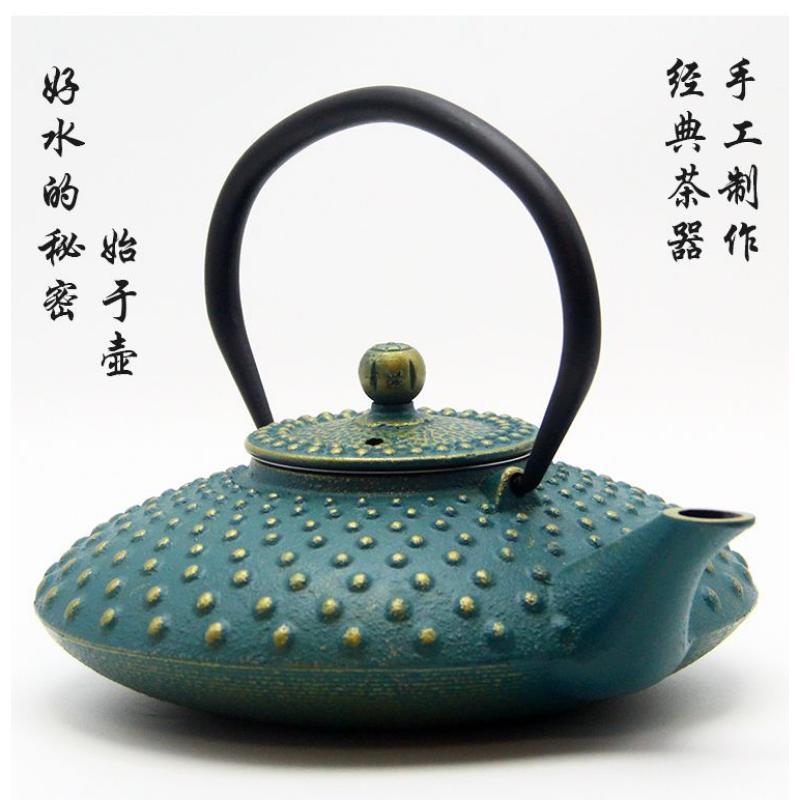 Product Introduction of Nordic Style Colored Boiled Water And Boiled Tea Brewed Teapot Cast Iron Kettle Decoration Living Room Home Handmade Creative Tea Set Decoration 18