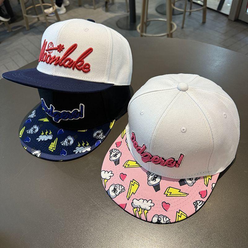 Mũ Hip Hop, Dành Cho Nam Và Nữ, Phong Cách Mỹ, Mũ Bóng Chày Vành Phẳng, Mũ Snapback Có Thể Điều Chỉnh Mũ Chống Nắng, Thích Hợp Cho Mùa Hè, Thiết Kế Bó Sát Khuôn Mặt Unisex Thời Trang, Để Sử Dụng Hàng Ngày