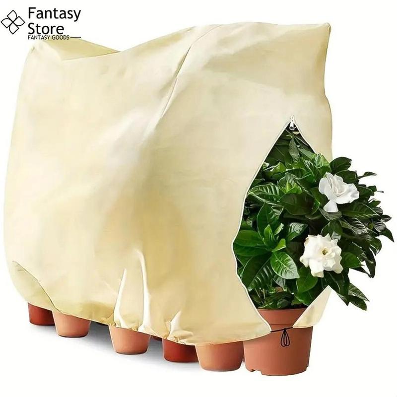 Plant Anti Freezing Cover Autumn and Winter Anti Cold Tree Cover Plant Anti Freezing Bag Non-woven Fabric Plant Anti Cold Cover 3