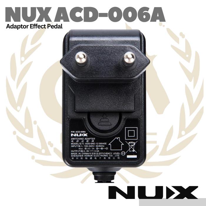 Gambar NUX ACD-006A Power Supply 9v 500mA - Adaptor ACD 006A PSU dari GH Music Store Kota Tangerang Selatan Tokopedia