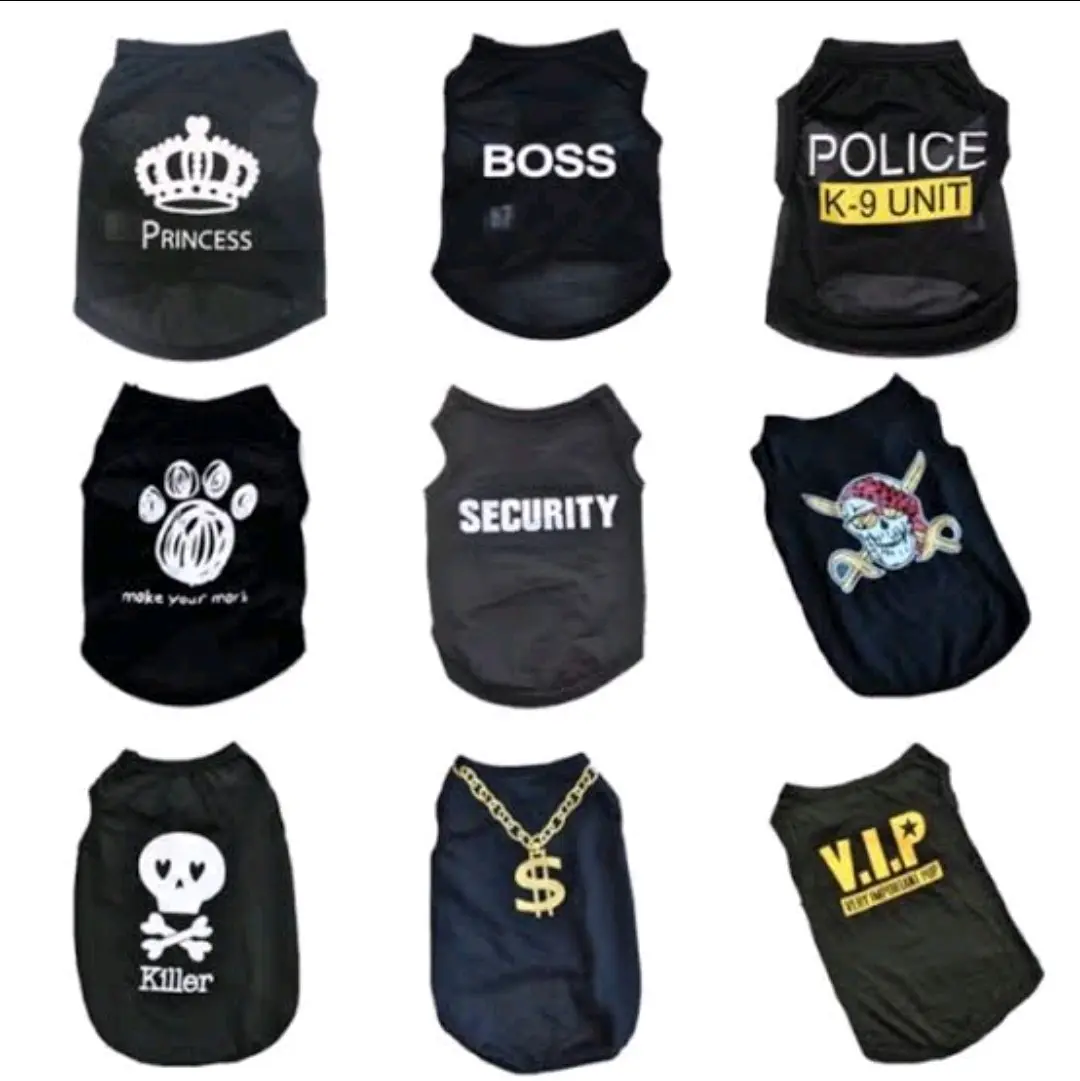 Baju kucing / Sthirt kaos hewan (Kucing/Dogi)