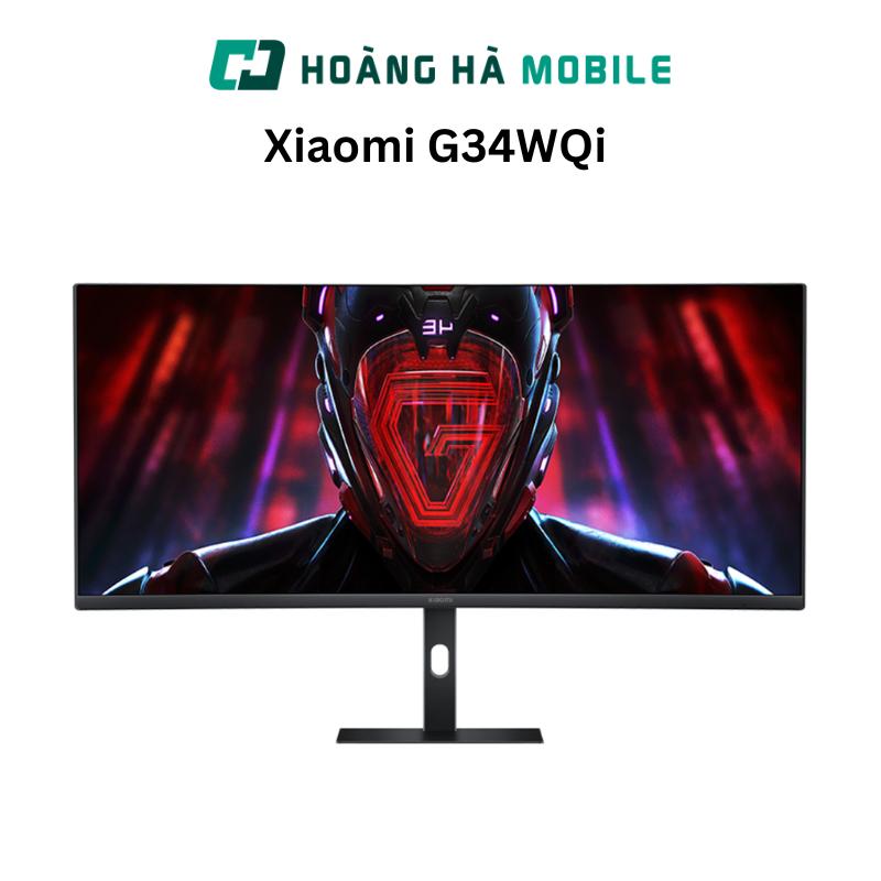 Màn hình Gaming Xiaomi G34WQi (ELA5454EU) (34inch/Cong/WQHD/VA/180HZ/1ms/DP+HDMI) - Chính hãng