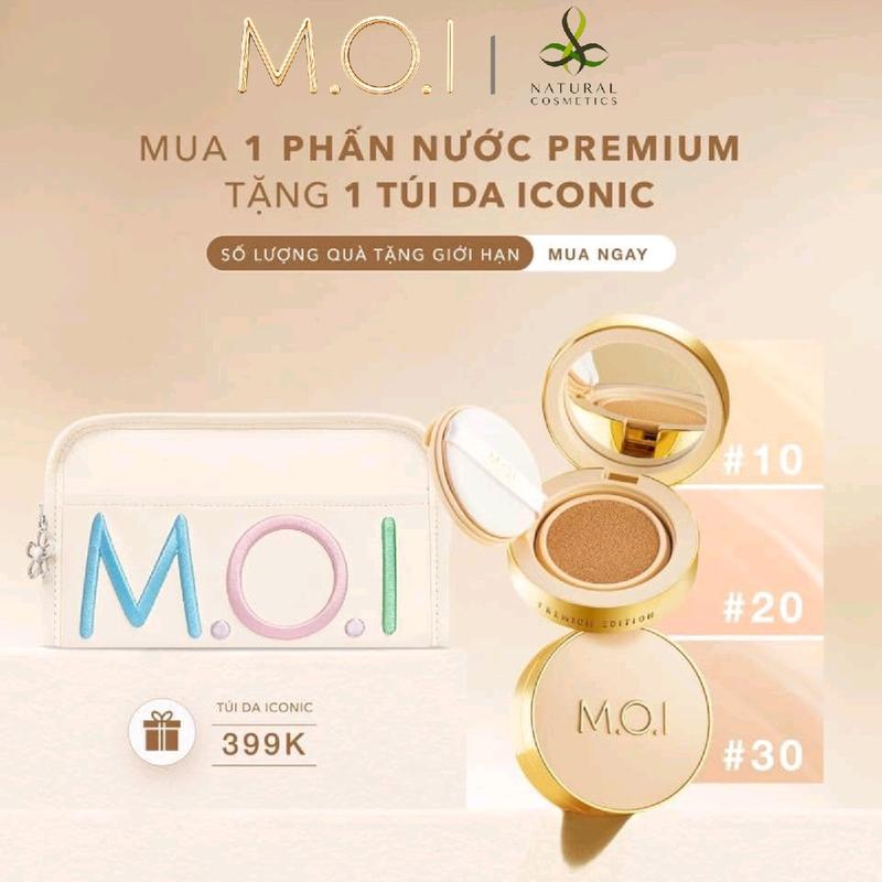 [Chính hãng] Phấn Nước Premium Baby Skin Cushion M.O.I Cosmestic Hồ Ngọc Hà Kiểm soát dầu Độ phủ cao Mỹ Phẩm Cosmetic Trang Điểm