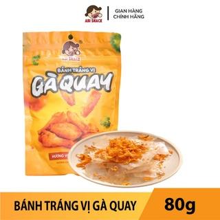 Bánh Tráng Vị Gà Quay - Trọng Lượng 80 Gam - Thương Hiệu Abi Snack