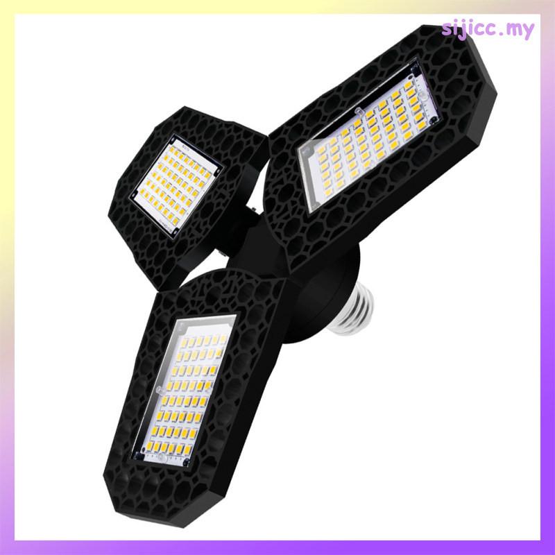 Product Introduction of Ready Stock Ceiling Lights Garage Deformable Motion Sensor LED Lamps Workshop Folding Deformation Out of Shape Sports sijicc 1
