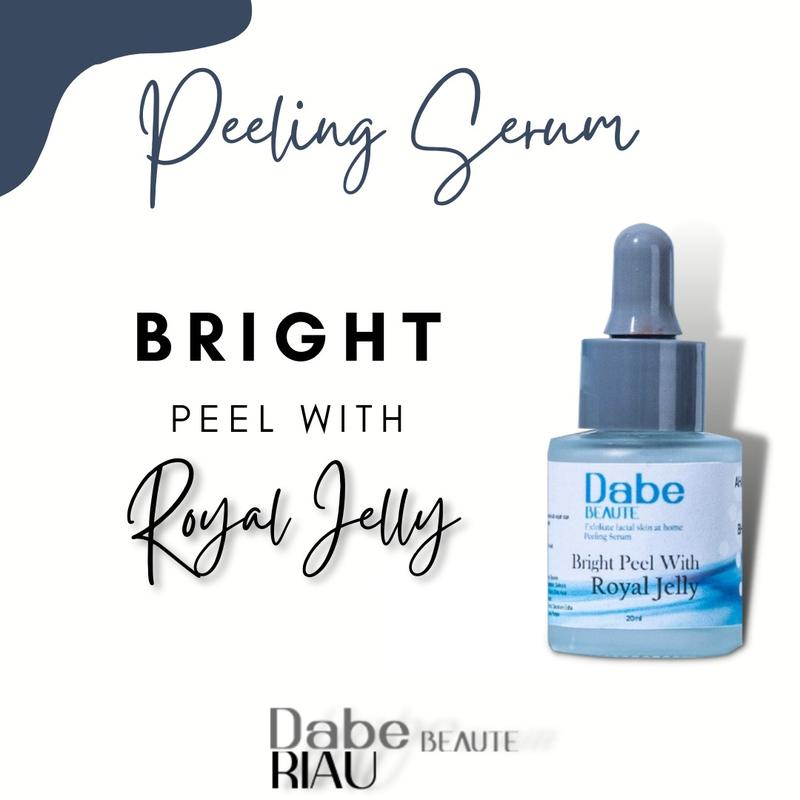 Peeling Serum AHA BHA PHA Ukuran 20ml Dabe Beaute Exfoliasi Wajah Hitam Mencerahkan 4
