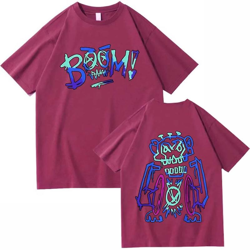 Product Introduction of Popular Anime Arcane Jinx Graffiti 3D Printed T-shirt for Men and Women in Large Size, Loose O-Neck, Summer Casual Short sleeved T-shirt Clothing Top 10