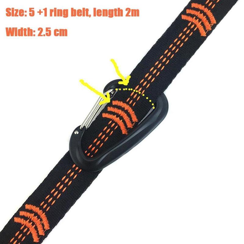 Product Introduction of Durable Hammock Ss Adjustable Tree Hanging Extension Ss for Camping Survival and Travel D6G5 37