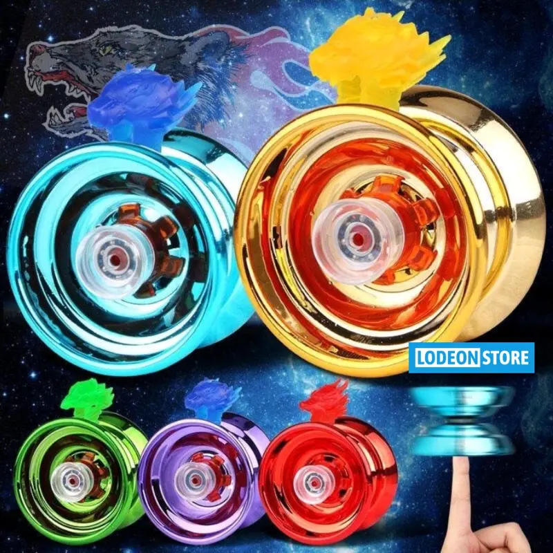 Mainan Yoyo Besi 3 Bearing Chrome SNI - Mainan Anak 0