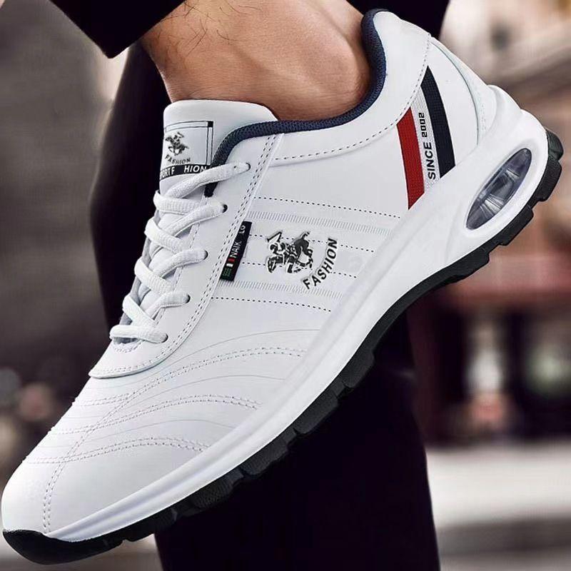 Product Introduction of 2024 Spring and Autumn Men's Casual and Comfortable Breathable Trendy Air Cushion Deodorant Travel Sneakers 11