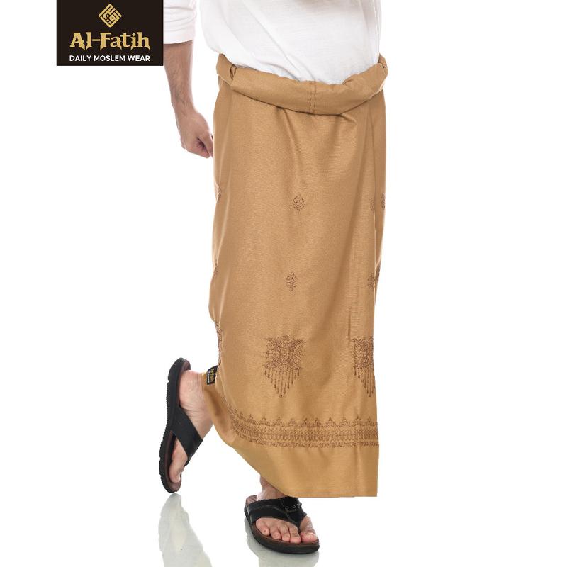 Sarung Bordir Pintu Aceh Motif Timbul Keren Sarung Sholat Pria Dewasa Muslim 7