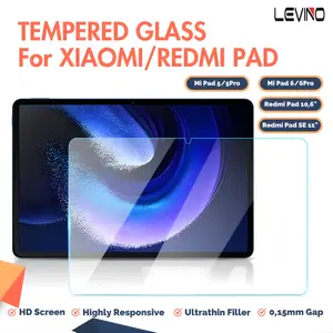 LEVINO Screen Protector Tempered Glass Compatible For Xiaomi Pad 6 6Pro / Xiaomi Pad 5 5 pro Redmi Pad 10.61
