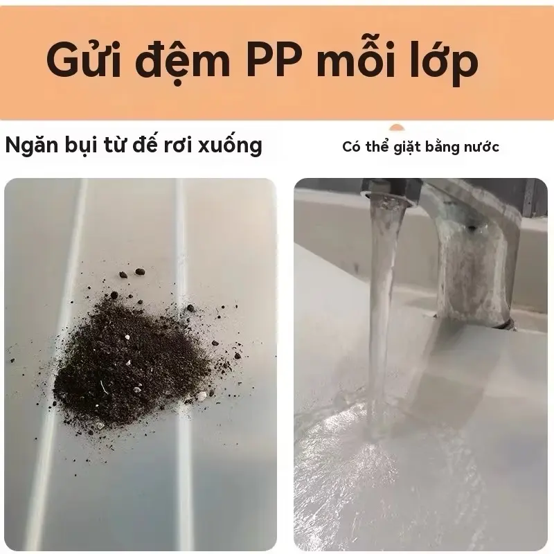 Kệ Giày 5 Tầng Chắn Bụi  Khung Thép Carbon Chịu Lực, Kệ Giày Chữ L Chống Bụi Sơn Tĩnh Điện Lắp Ráp Lắp Ráp 2