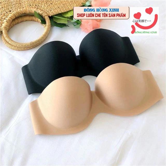 Áo không dây chống tụt hở lưng hở vai có gọng không đệm và có đệm Women Nữ Bra