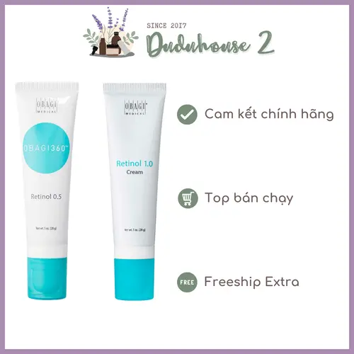 Kem Dưỡng Da Obagi 360 Retinol 0,5% 1% 28g