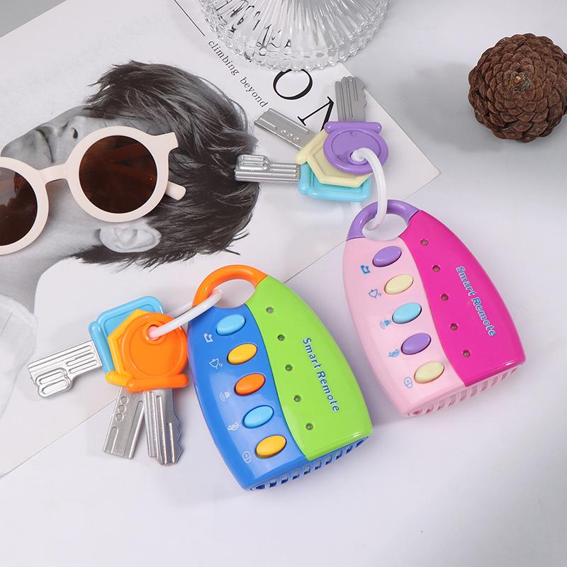 Product Introduction of Baby Toy Musical Cartoon Car Key Vocal Sounds Smart Remote Car Voices Pretend Play Educational Toys For Children Baby Music Toys 15