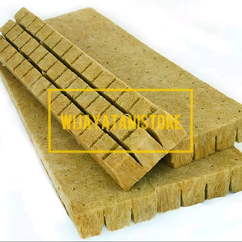 ROCKWOOL MEDIA TANAM HIDROPONIK SIAP PAKAI