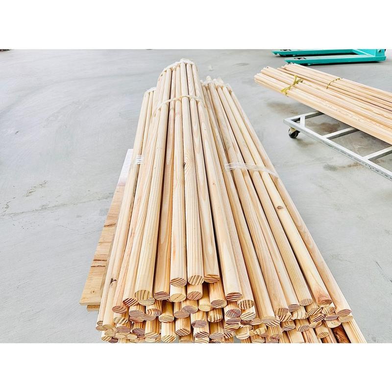 Thanh Gỗ Thông Phi Tròn 28mm, Dài 1m, 1m2, 1m5, Trang Trí, DIY Handmade, Làm Giá Kệ, Mặt Bàn [MS305] 8