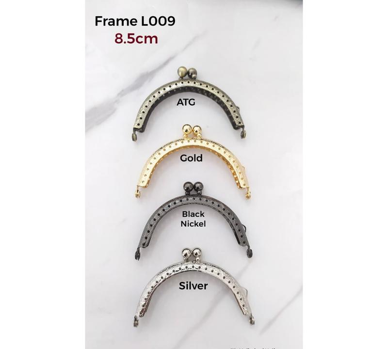 Behel tas/frame tas lengkung 8,5cm (kode L009) 0
