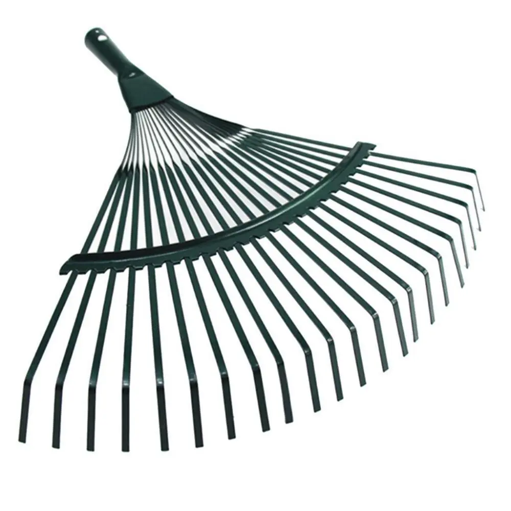 Steel 22 Tooth Rake Head 40cm Wide For Garden Heavy Duty