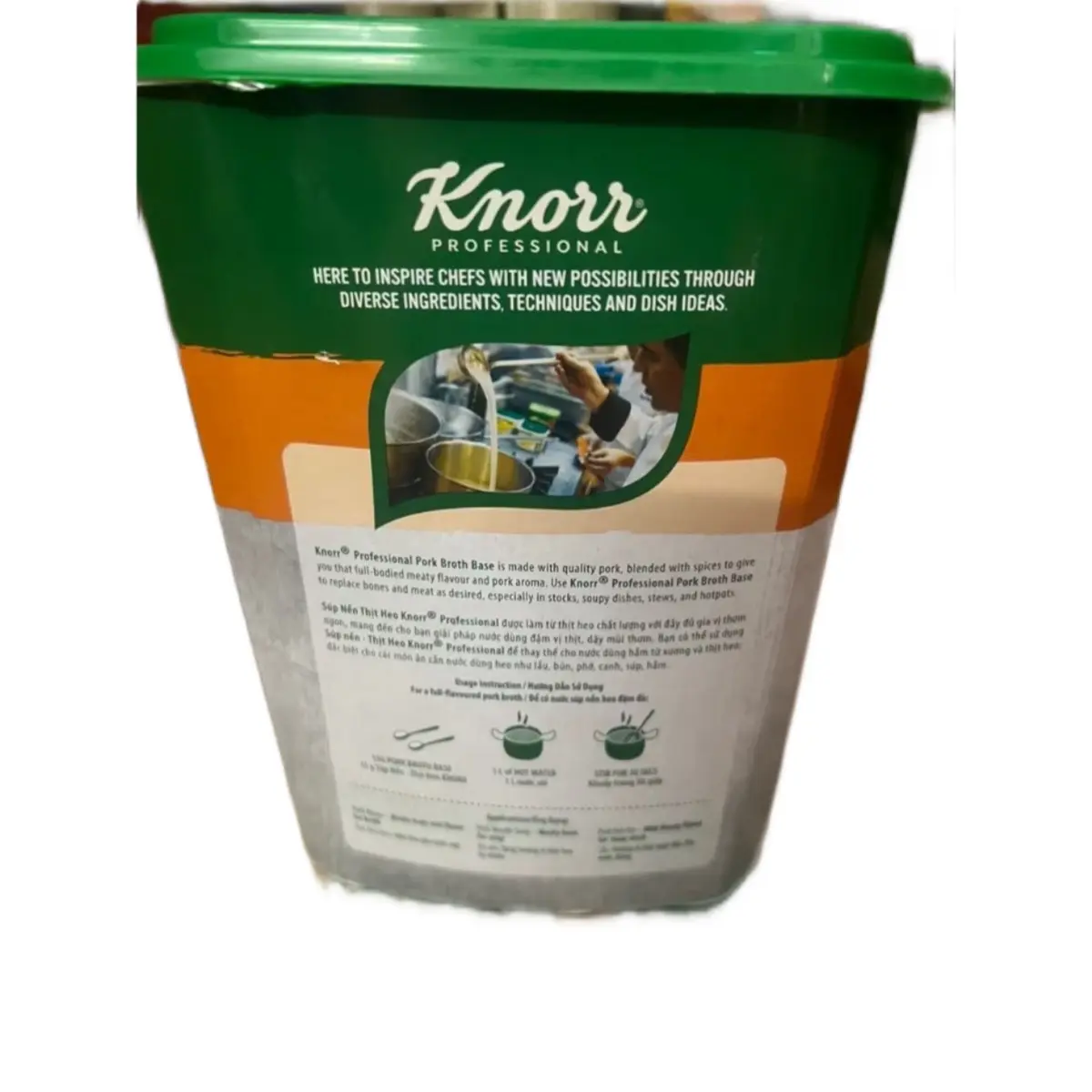 Súp nền heo Knorr 1.5kg - Món ăn ngon từ thịt heo - Food, Thức Ăn