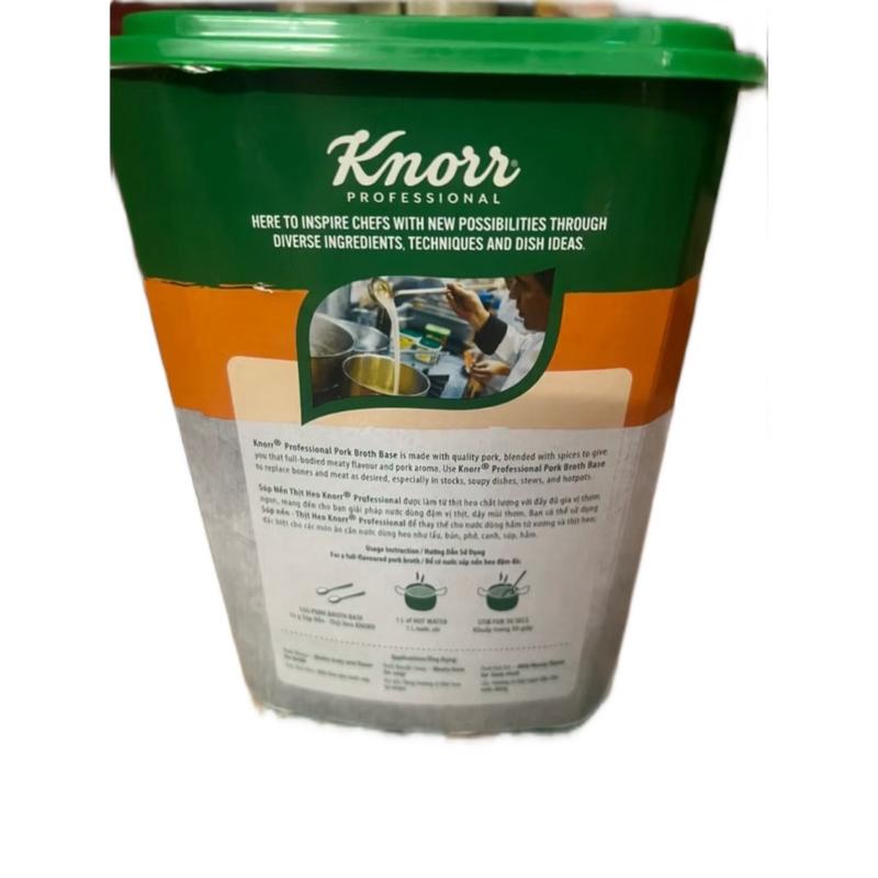 Súp nền heo Knorr 1.5kg - Món ăn ngon từ thịt heo - Food, Thức Ăn