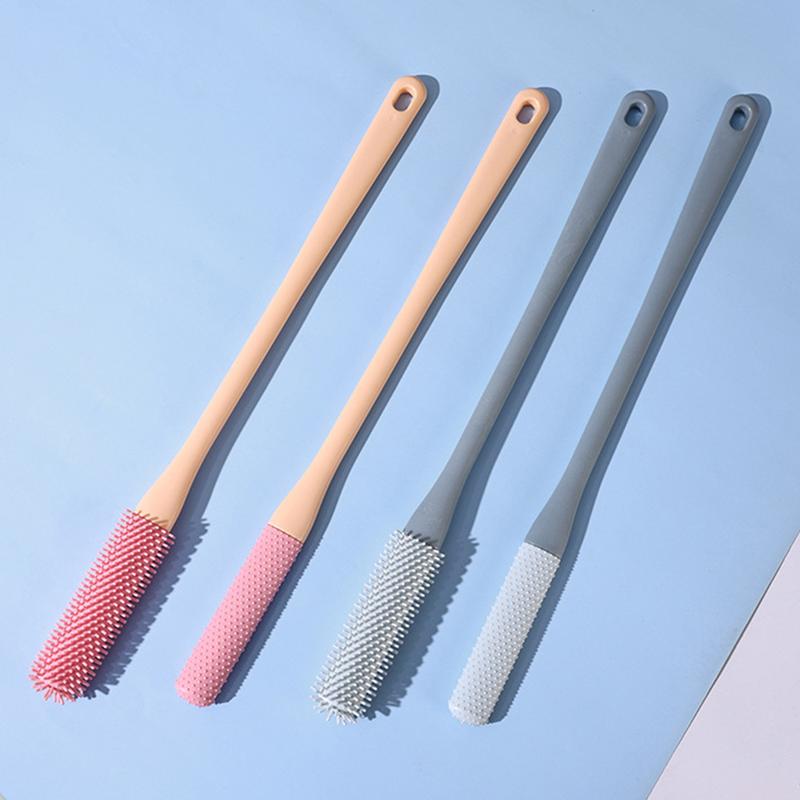 Product Introduction of 2pcs Soft Toe Gaps Cleaning Brush Foot Washing Silicone Scrubber Brush Foot Rubbing Board Bathing Gadget 7
