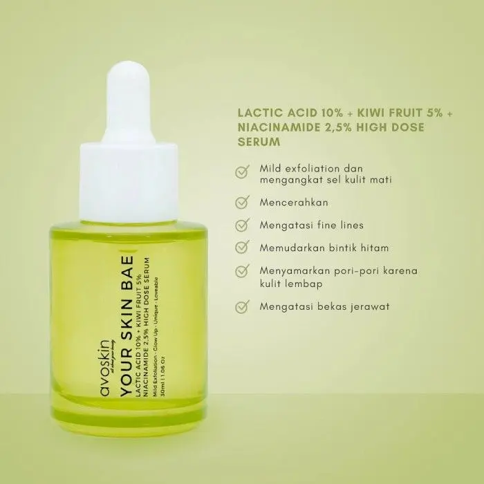 Sicakep - Avoskin YSB Serum Lactic Acid + Kiwi Fruit 30ml 3