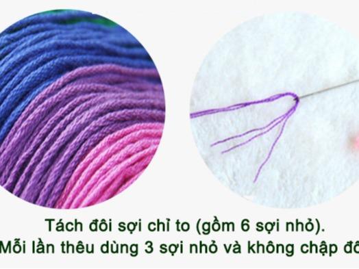 Tranh thêu chữ thập Làng Quê Yên Bình (thêu kín) VS8223 - KT:(150x75)cm 1