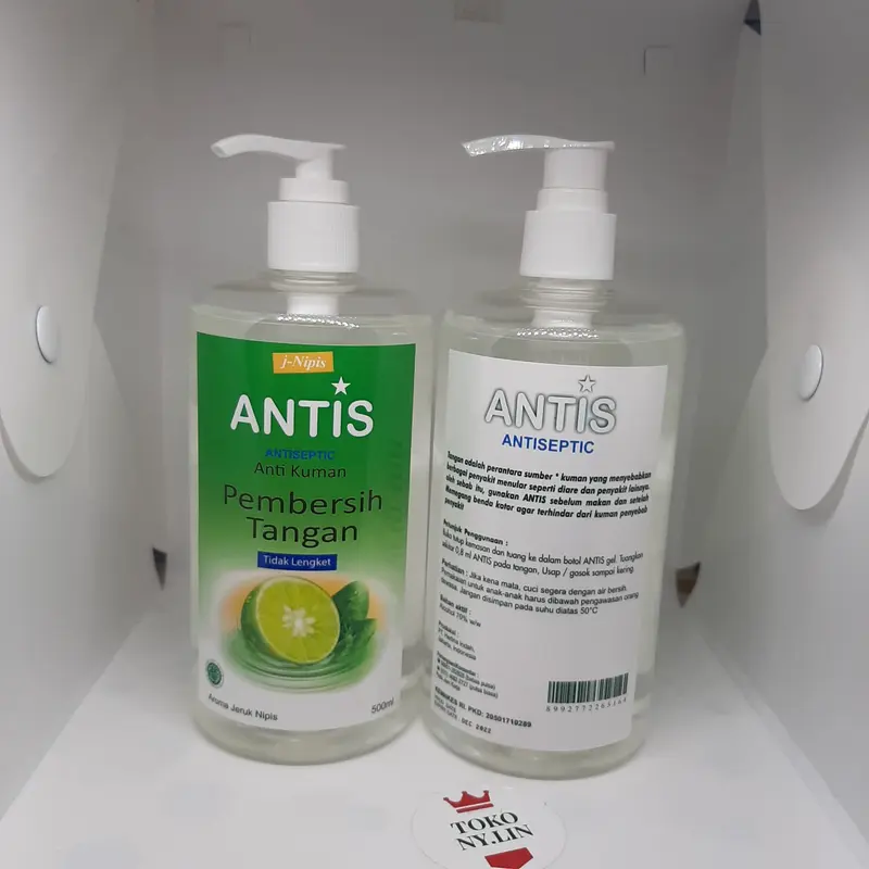 Handa sanitizer ANTIS 500 ML Aroma jeruk nipis pembersih tangan 4
