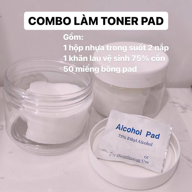 Hũ nhựa làm toner PAD, chiết mỹ phẩm 100gNhẹ nhàng Đựng Gia Vị Đựng Đồ Ăn❤️ 0