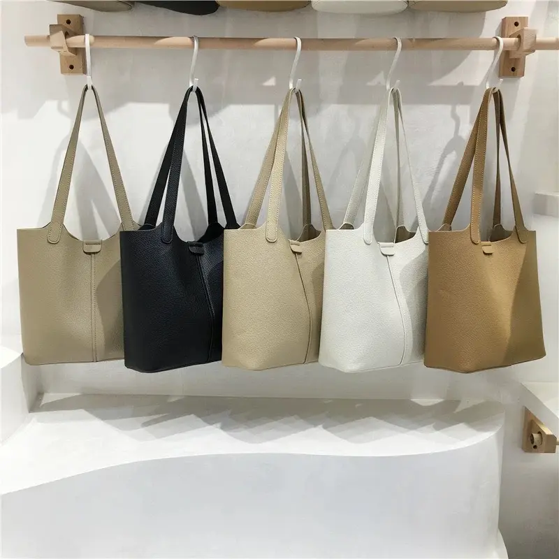 [mua 1 tặng 1] túi dáng vuông vừa lap13inch - da nguyên khối 4