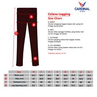 Gambar Cardinal Kids Celana Legging R0024BK01A - 4, Black dari Cardinal Brand Kab. Bandung 4 Tokopedia