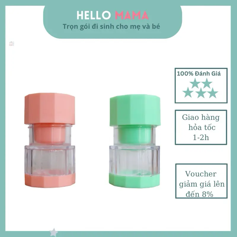 Dụng cụ nghiền thuốc cho bé, giúp xay thuốc nhanh, dễ dàng-Hellomama *